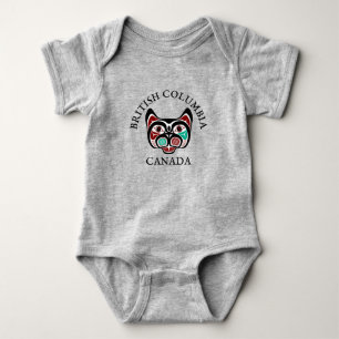 Den amerikanska Röda svarta Grönten Haida Art Katt T Shirt
