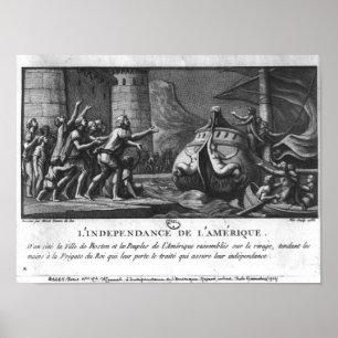 Den amerikanska självständigheten poster
