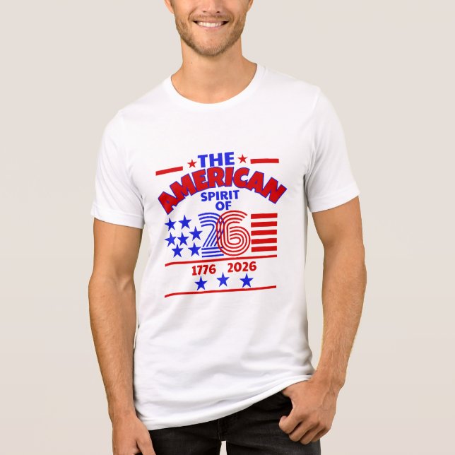 DEN AMERIKANSKA SPIRTEN AV 26 T SHIRT (Framsida)