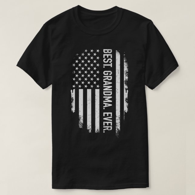 Den amerikanska vintagen Pullover T Shirt (Design framsida)