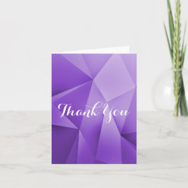 Den Amethyst juveln tonar tackkortet Tack Kort