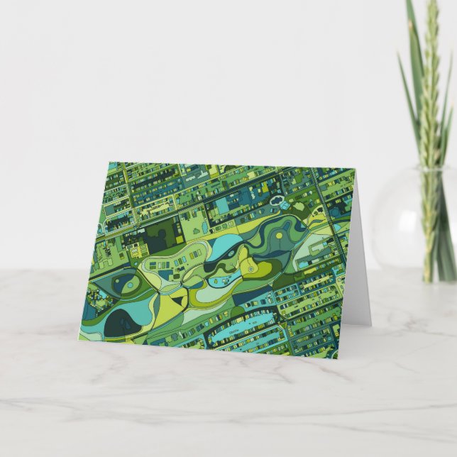 Den Amsterdam staden strukturerar kartan Kort (Framsida)