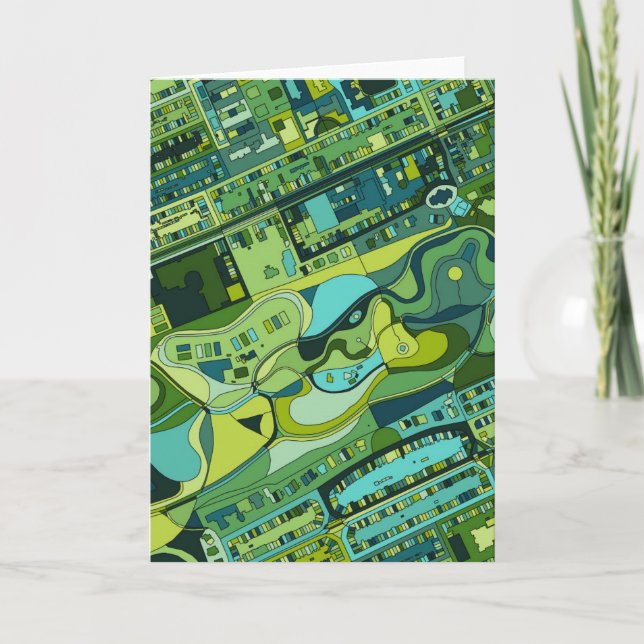 Den Amsterdam staden strukturerar kartan Kort (Framsida)