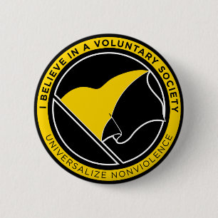 Den AnCap flagga knäppas Knapp