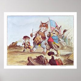 "Den anda som präglar "76" Poster av Willard/Tripp