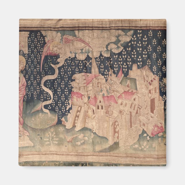 Den andra ängeln varnar för Babylons fall Magnet (Framsidan)