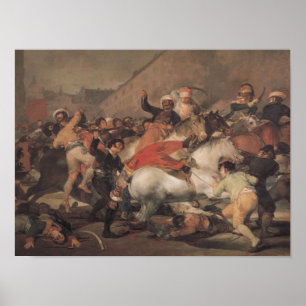 Den andra av upploppen mot Mameluke Poster