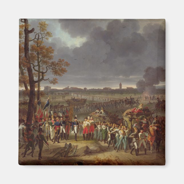 Den andra belägringen av Mantua Magnet (Framsidan)