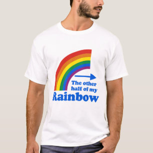 DEN ANDRA HÄLFTEN AV MIN RAINBOW (Lämnat) Tröja
