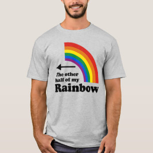 Den andra halvan av min regnbåge (Höger) T Shirt