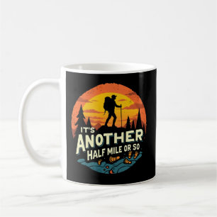 Den andra halvmien, eller så, bergsgåva kaffemugg