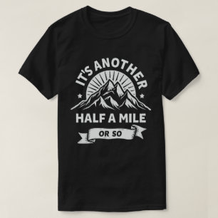 Den andra halvmien, eller så, bergsgåva t shirt