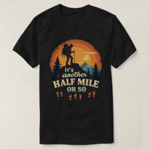 Den andra halvmien, eller så, bergsgåva t shirt