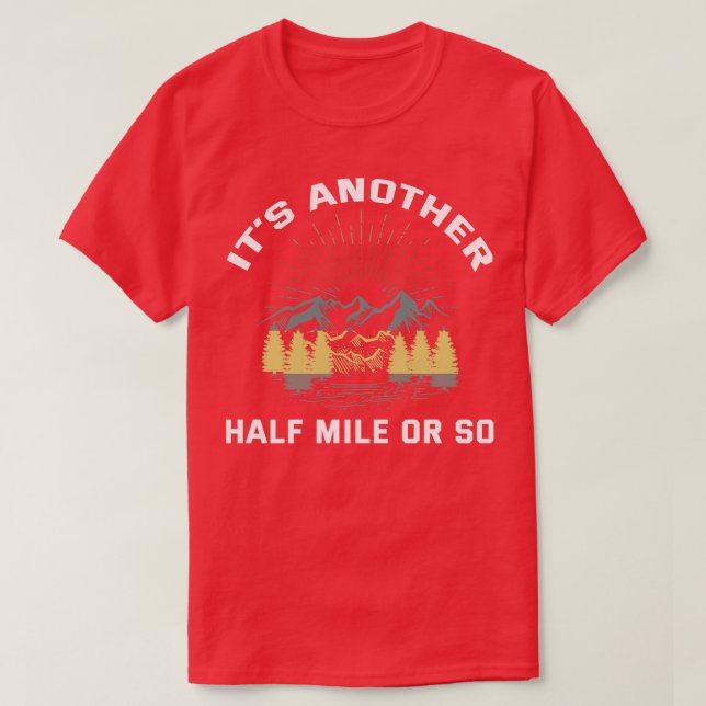 Den andra halvmien eller så t shirt (Design framsida)
