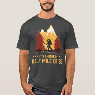 Den andra halvmilen eller så konstig klättervallni t shirt