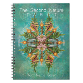 Den andra naturen Tarot Journal personalize Anteckningsbok