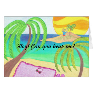 Den andra sidan hälsningskort