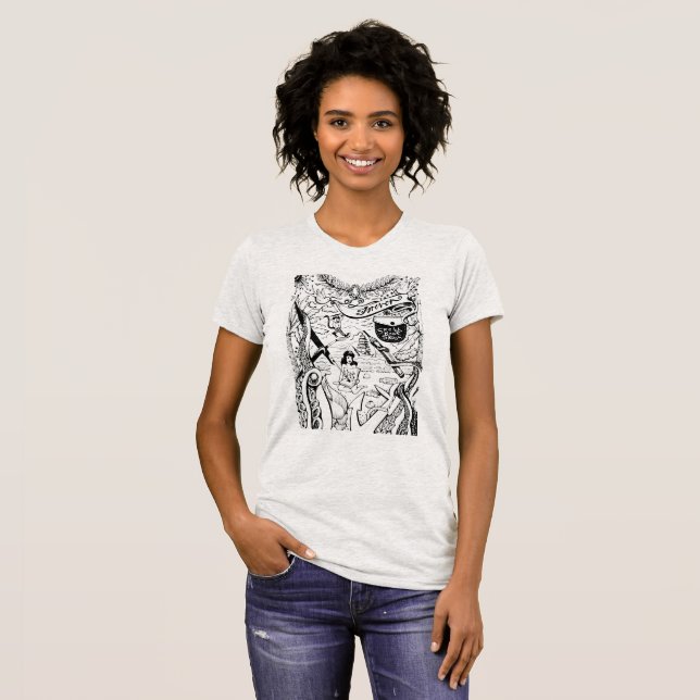 Den Andrea Joseph skjortan Tee Shirt (Hel framsida)