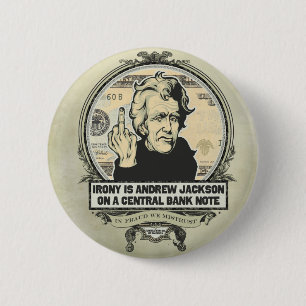Den Andrew Jackson centralbanken knäppas Knapp