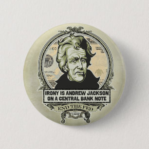Den Andrew Jackson centralbanken knäppas Knapp