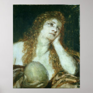 Den ångerfulla Maryen Magdalene, 1873 Poster