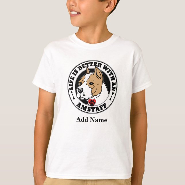 Den anställdes Personlig är bättre med en Hund Tee Shirt (Framsida)