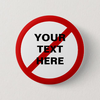 Den anti mallen cirklar med hugger knapp