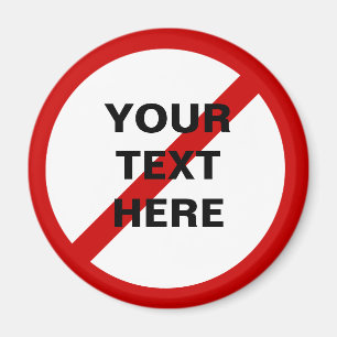 Den anti mallen cirklar med hugger magnet