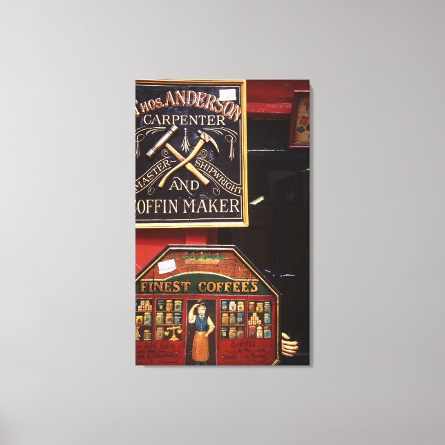 Den antika affären canvastryck (Framsida)