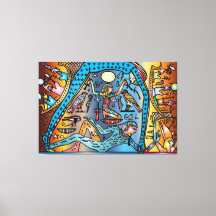 Den antika Egyptenen Art Geb stöder Nöt i himlen