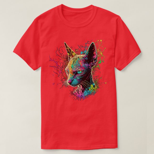 Den antika Egyptenens Helig-katt T Shirt (Design framsida)