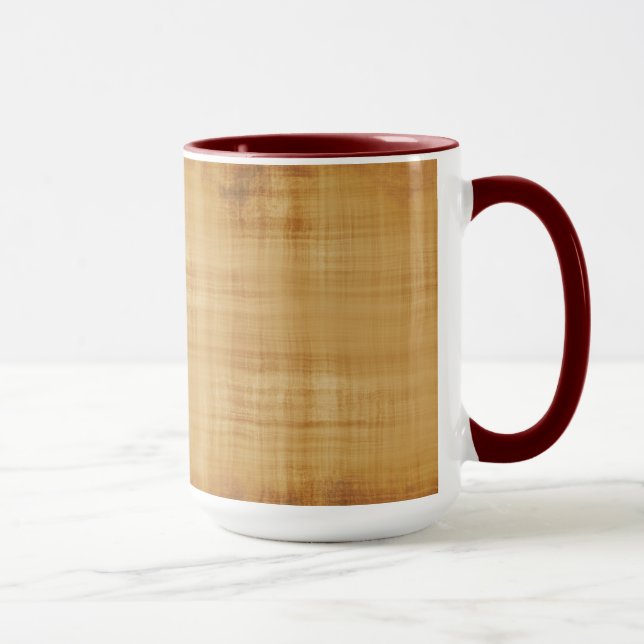 Den antika egyptiern Papyrus ser ut som Collector  Mugg (Höger)