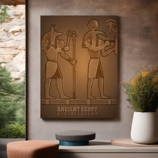 Den antika egyptiska civilisationen poster