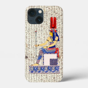 Den antika egyptiska drottningen Hieroglyphics Des