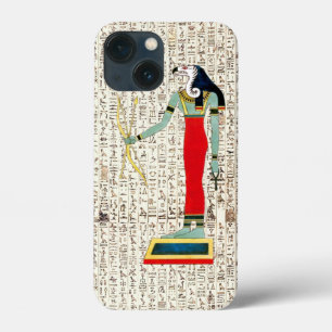 Den antika egyptiska guden Geb Hieroglyphics desig