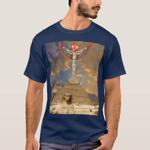 Den antika egyptiska gudinna Isis, gudinna i måne T Shirt