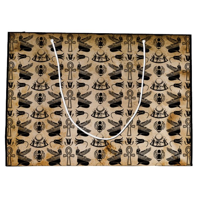 Den antika egyptiska Hieroglyph ThMeed Gift Bag (Baksidan)
