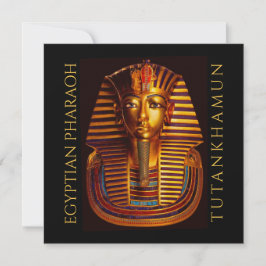 Den antika egyptiska Kung Tutankhamun Guld Burial