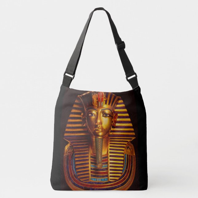 Den antika egyptiska Kung Tutankhamun Guld Burial  Axelväska (Framsida)