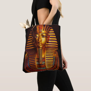 Den antika egyptiska Kung Tutankhamun Guld Burial Tygkasse