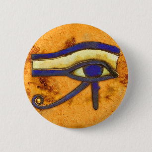 Den antika egyptiska Öga i Horus Knapp