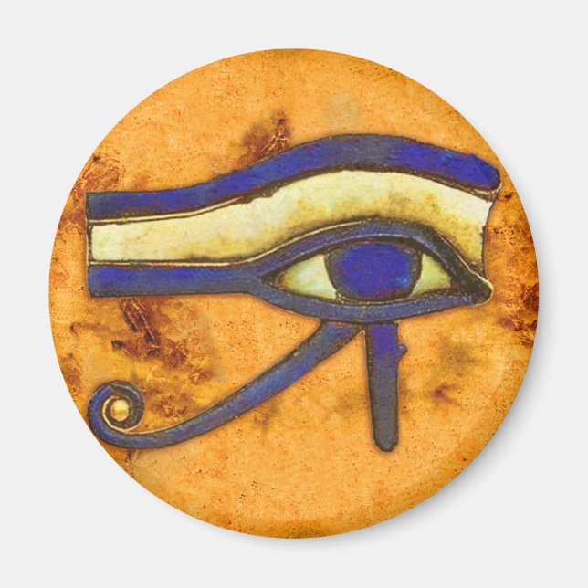 Den antika egyptiska Öga i Horus Magnet (Framsidan)