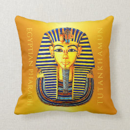 Den antika egyptiska Pharaoh Tutankhamun Guld Mask Kudde