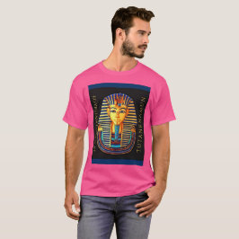 Den antika egyptiska Pharaoh Tutankhamun Guld Mask T Shirt