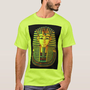 Den antika egyptiska Pharaoh Tutankhamun Guld-mask T Shirt