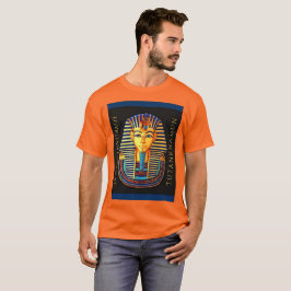 Den antika egyptiska Pharaoh Tutankhamun Guld Mask T Shirt