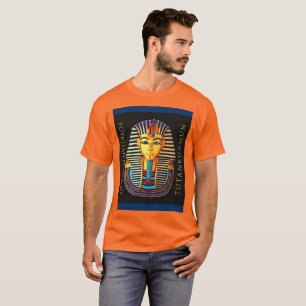 Den antika egyptiska Pharaoh Tutankhamun Guld Mask T Shirt