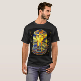 Den antika egyptiska Pharaoh Tutankhamun Guld Mask T Shirt