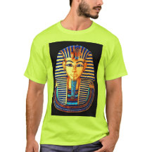 Den antika egyptiska Pharaoh Tutankhamun Guld-mask