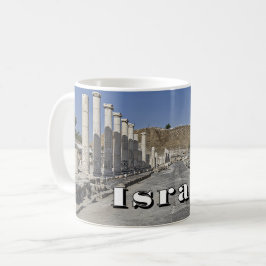 Den antika staden Beit Shéan Kaffemugg